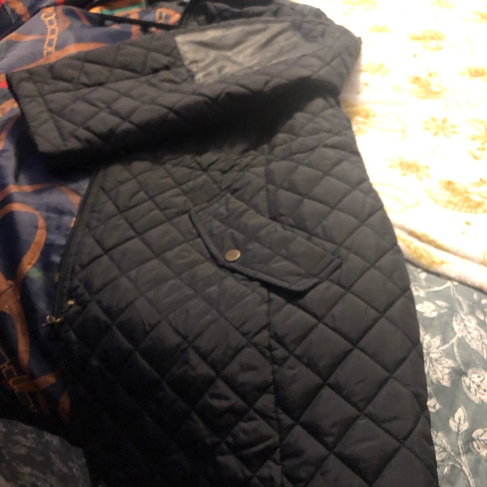 Lauren Ralph Lauren Quilted Black Jacket - Picture 8 of 16